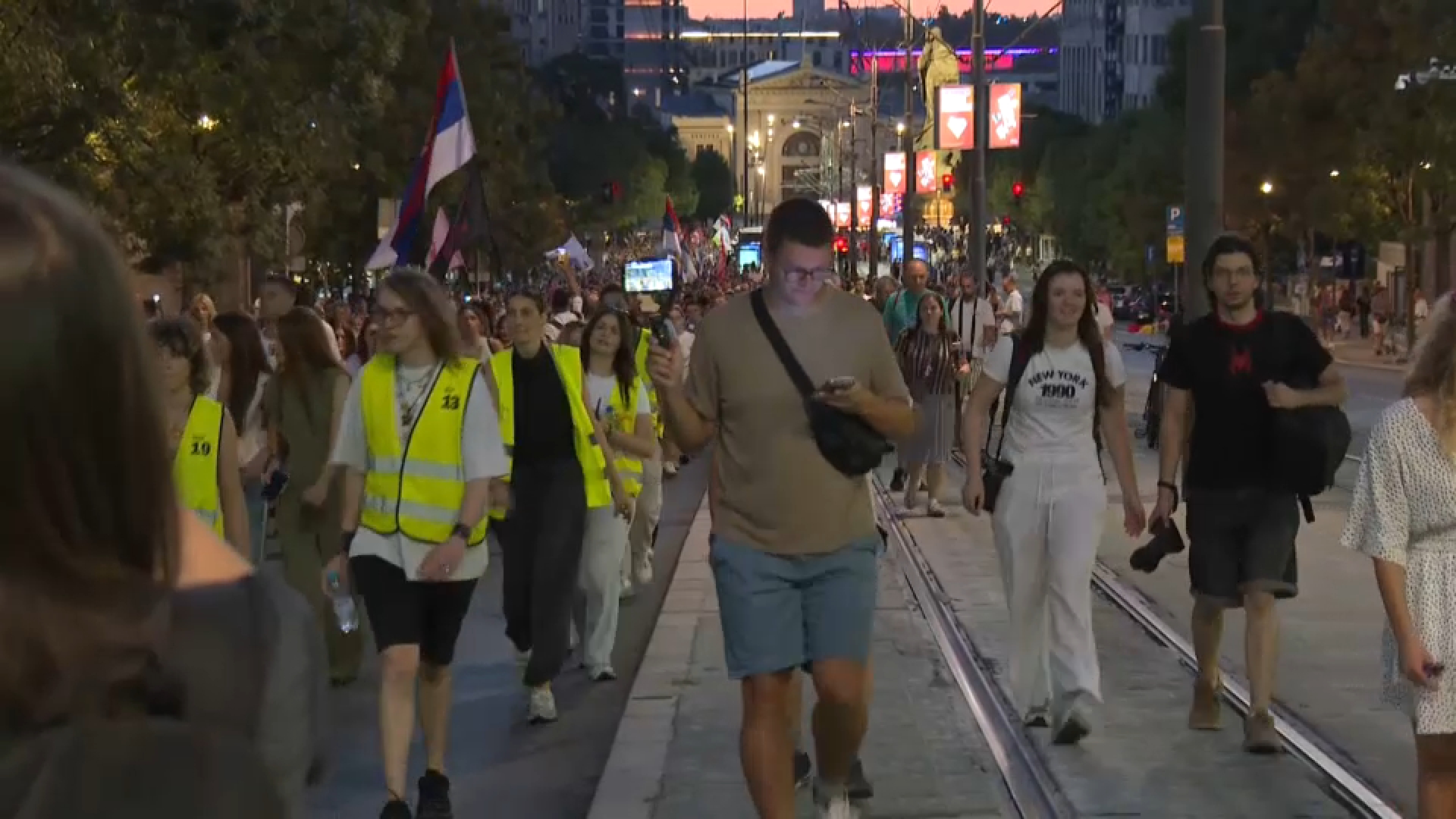 Studentski protest povodom 22 meseca od pada nadstrešnice