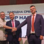 Aleksandar Jovanović Ćuta, Miroslav Aleksić i Miloš Parandilović