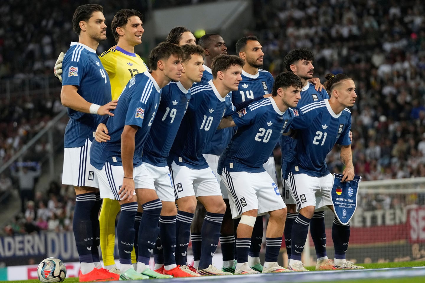 Reprezentacija Grčke protiv Nemačke, Liga nacija