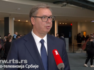 Aleksandar Vučić u Njujorku govori za RTS