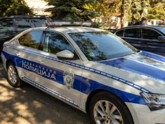 Policijski auto Škoda Oktavija