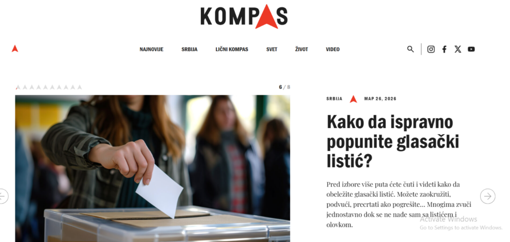 Portal Kompas-info, napad botova