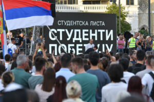 "Studentska lista - Studenti pobeđuju": Prvi skup u Novom Sadu nakon raspisivanja izbora
