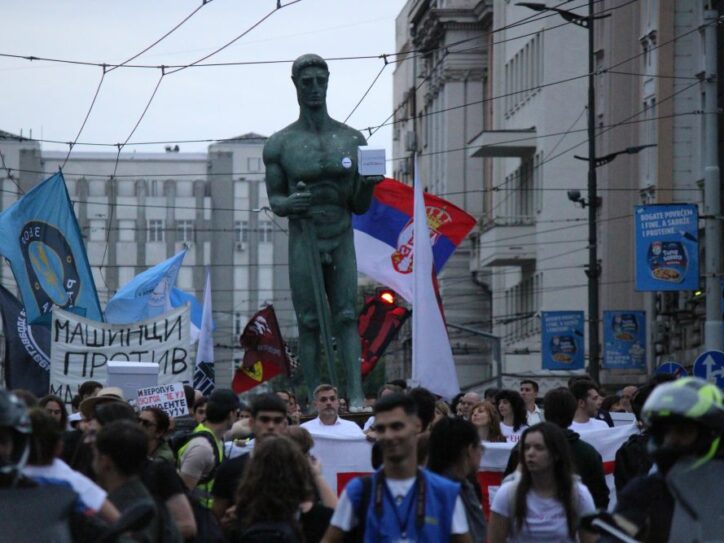 Predaja potpisa Studentske liste