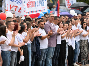 Aleksandar Vučić, miting, kampanja