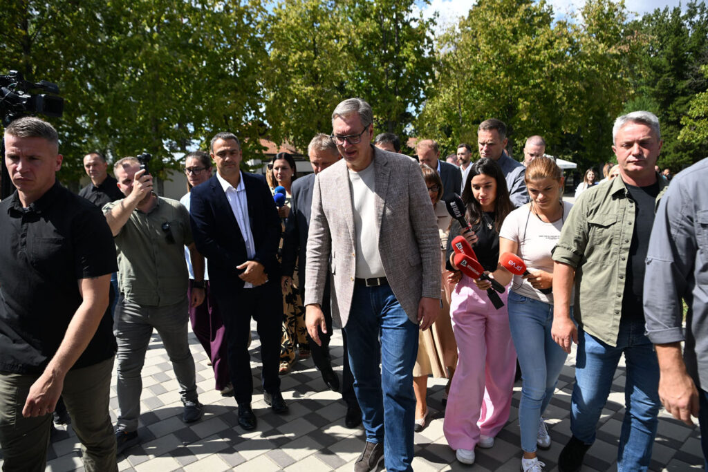 Aleksandar Vučić, miting, kampanja