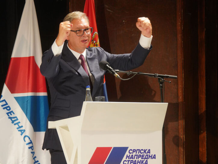 Aleksandar Vučić u kampanji za premijera