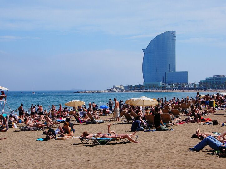 Plaža La Barseloneta