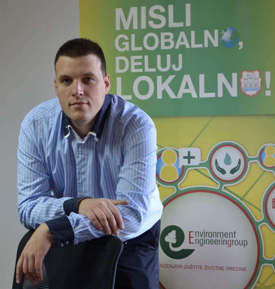 Igor Jezdimirović, iz organizacije Inženjeri zaštite životne sredine 