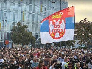 Početak studentske predizborne kampanje na skupu u Novom Sadu