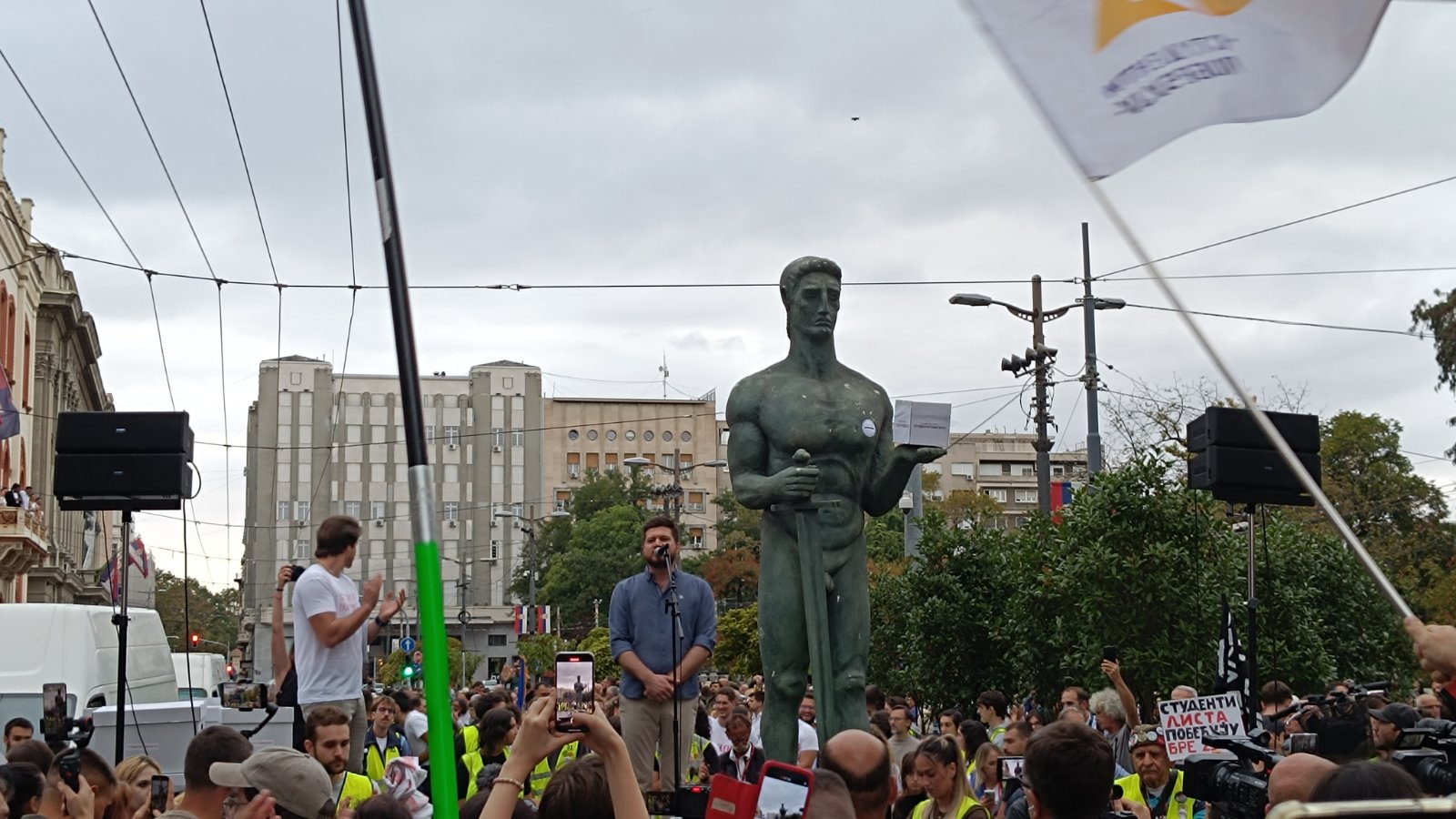 Govor docenta Učiteljskog fakulteta Nemanje Karovića