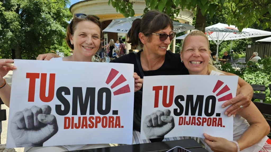 Dijaspora koja podržava Studentsku listu u Štutgartu