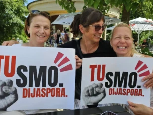 Dijaspora koja podržava Studentsku listu u Štutgartu