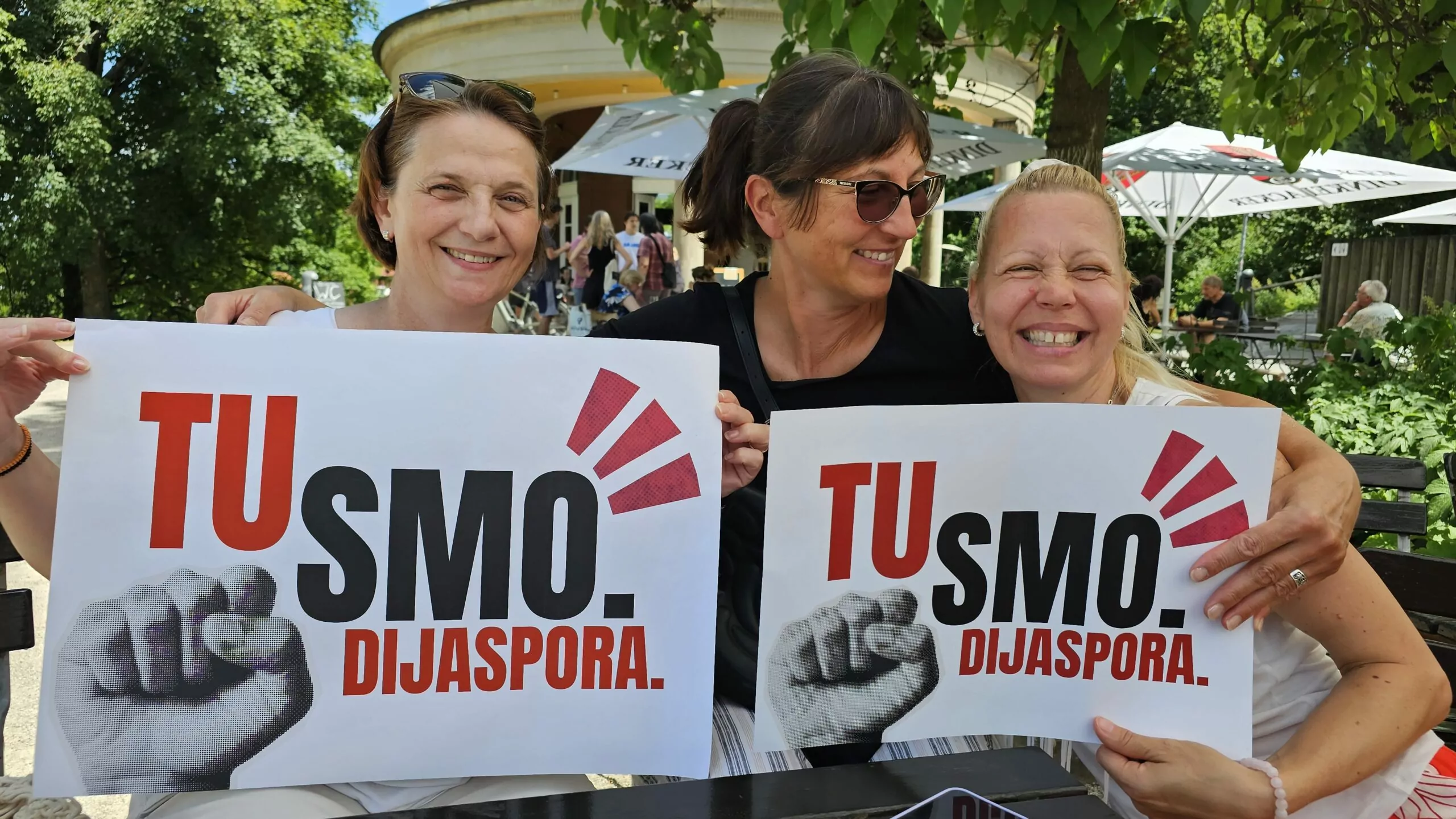 Dijaspora koja podržava Studentsku listu u Štutgartu