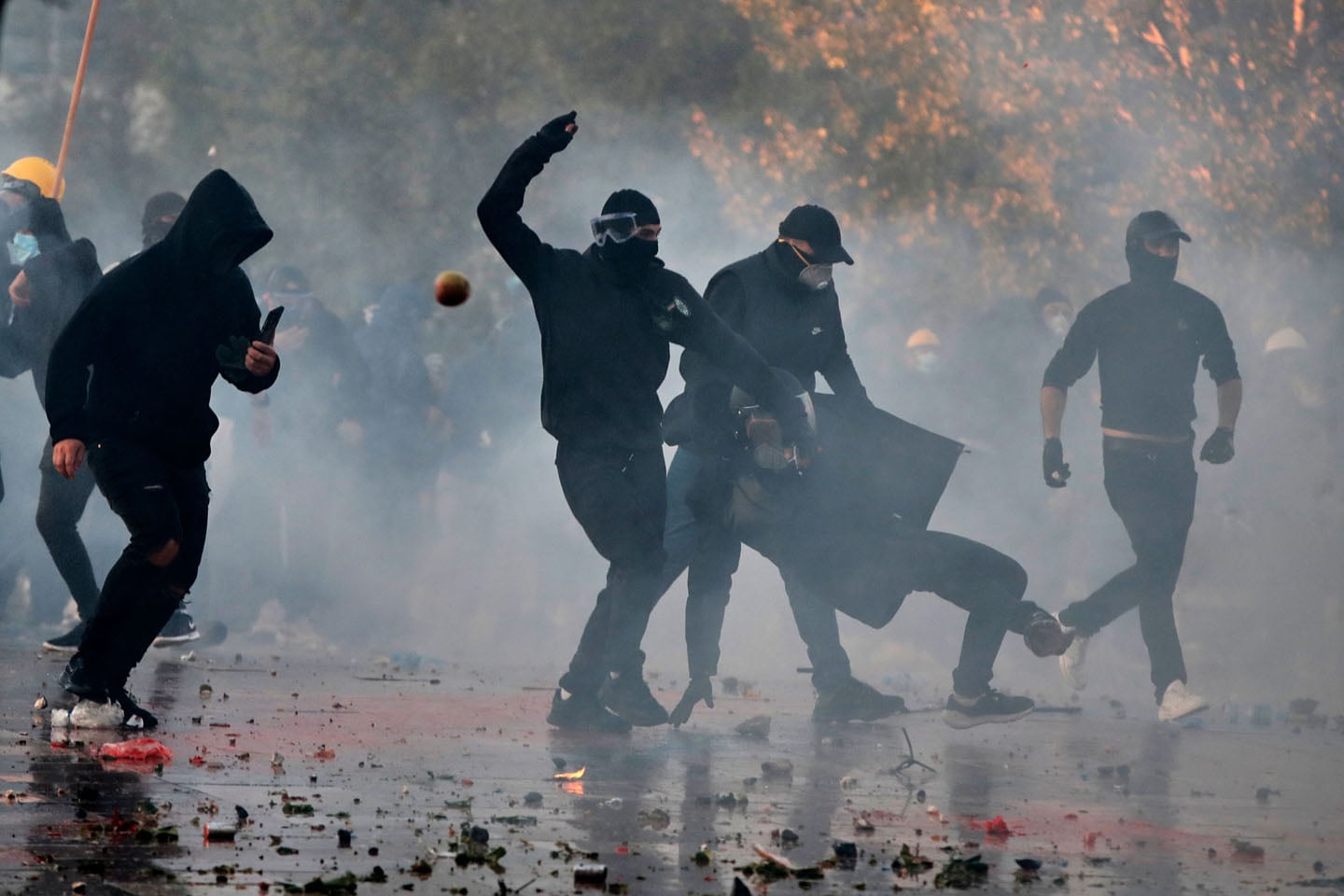 Albanija protest