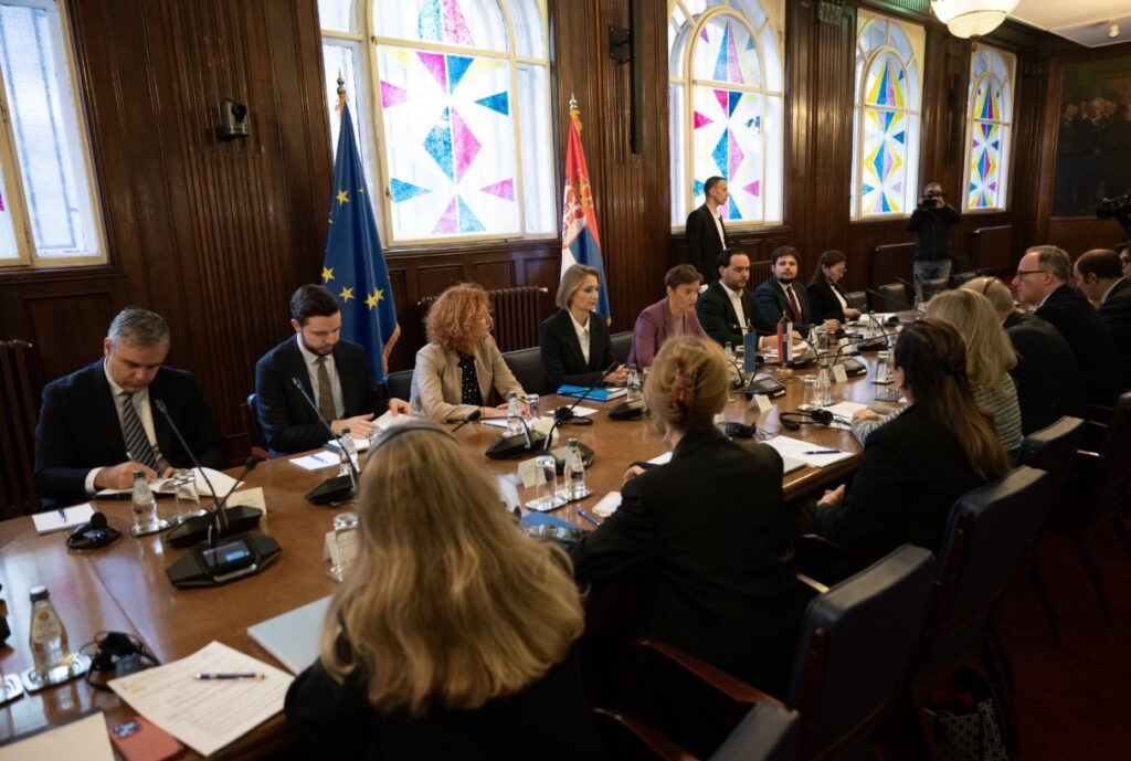 Ana Brnabić sa delegacijom PSSE