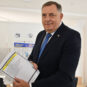 Milorad Dodik na glasanju