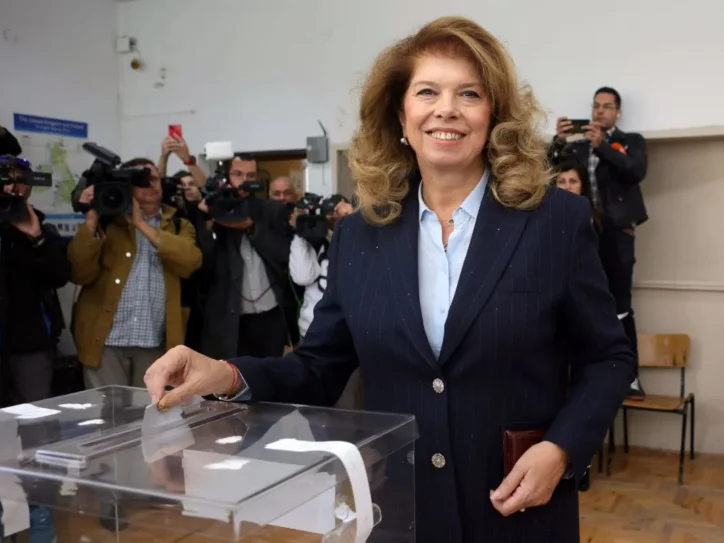 Ilijana Jotova, aktuelna predsednica Bugarske