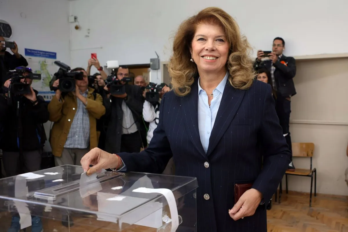 Ilijana Jotova, aktuelna predsednica Bugarske