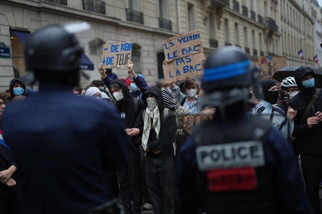 Francuska protest; srednjoskolci 2026