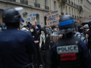 Francuska protest; srednjoskolci 2026