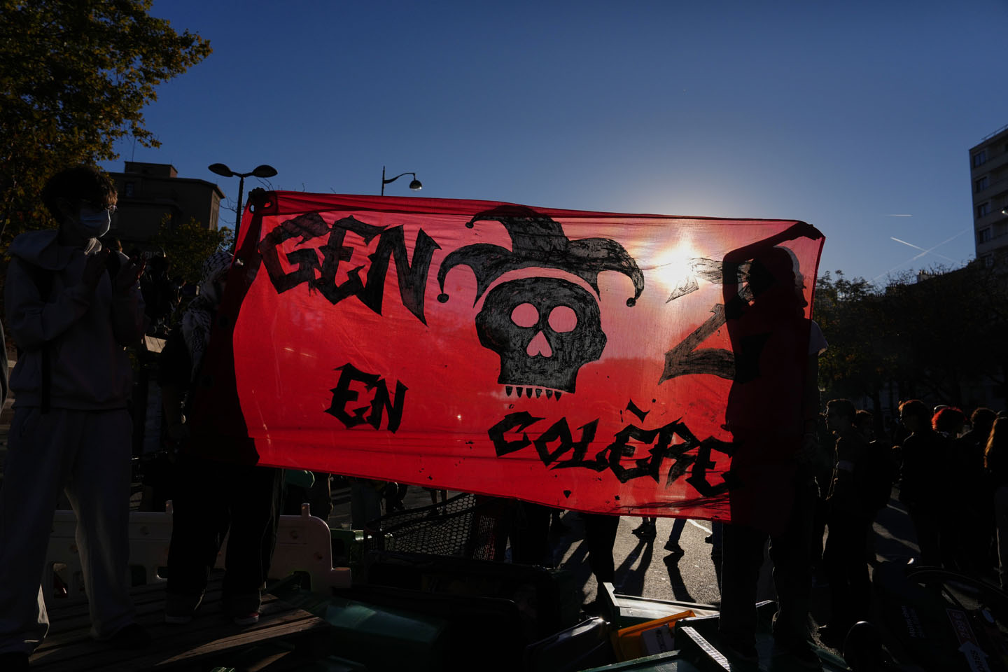 Francuska protest srednjoskolaca
