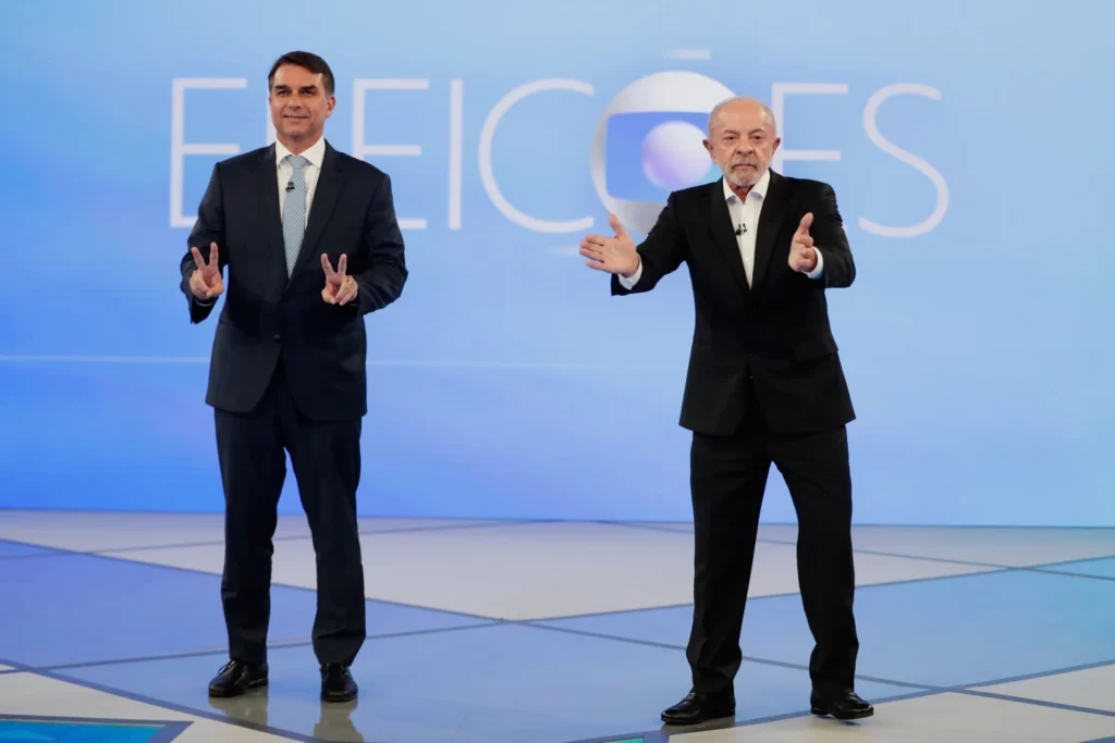 Flavio Bolsonaro i Luiz Inasio Lula da Silva