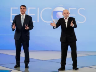 Flavio Bolsonaro i Luiz Inasio Lula da Silva