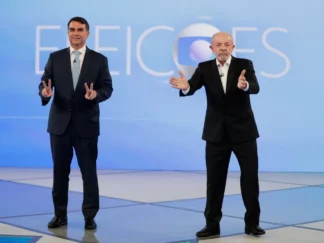Flavio Bolsonaro i Luiz Inasio Lula da Silva
