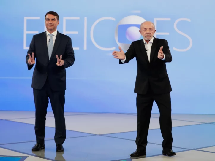 Flavio Bolsonaro i Luiz Inasio Lula da Silva