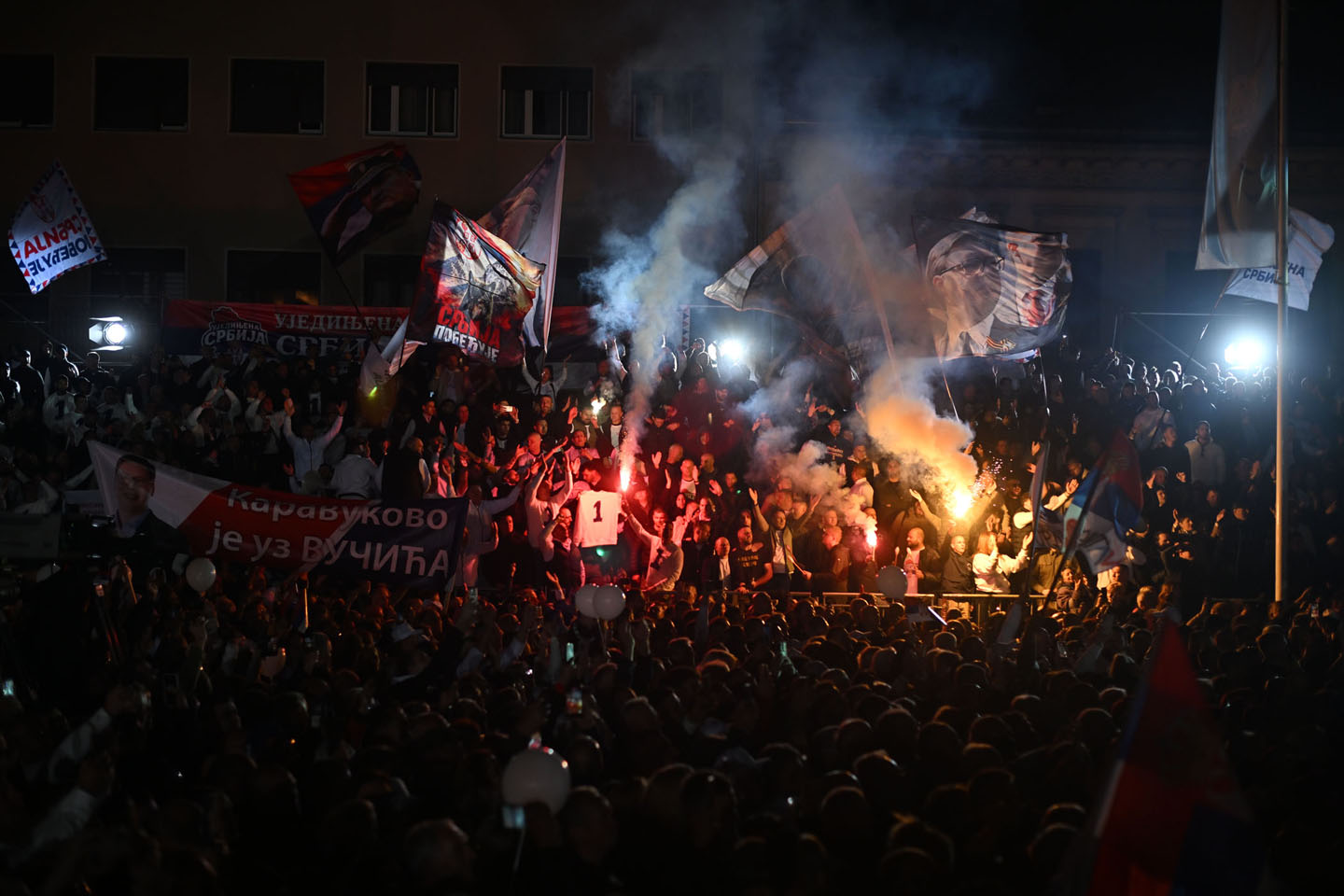 Miting SNS-a u Novom Sadu