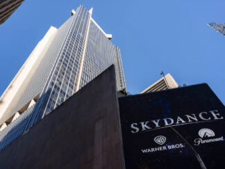 Bilbord Skydance na Tajms skveru