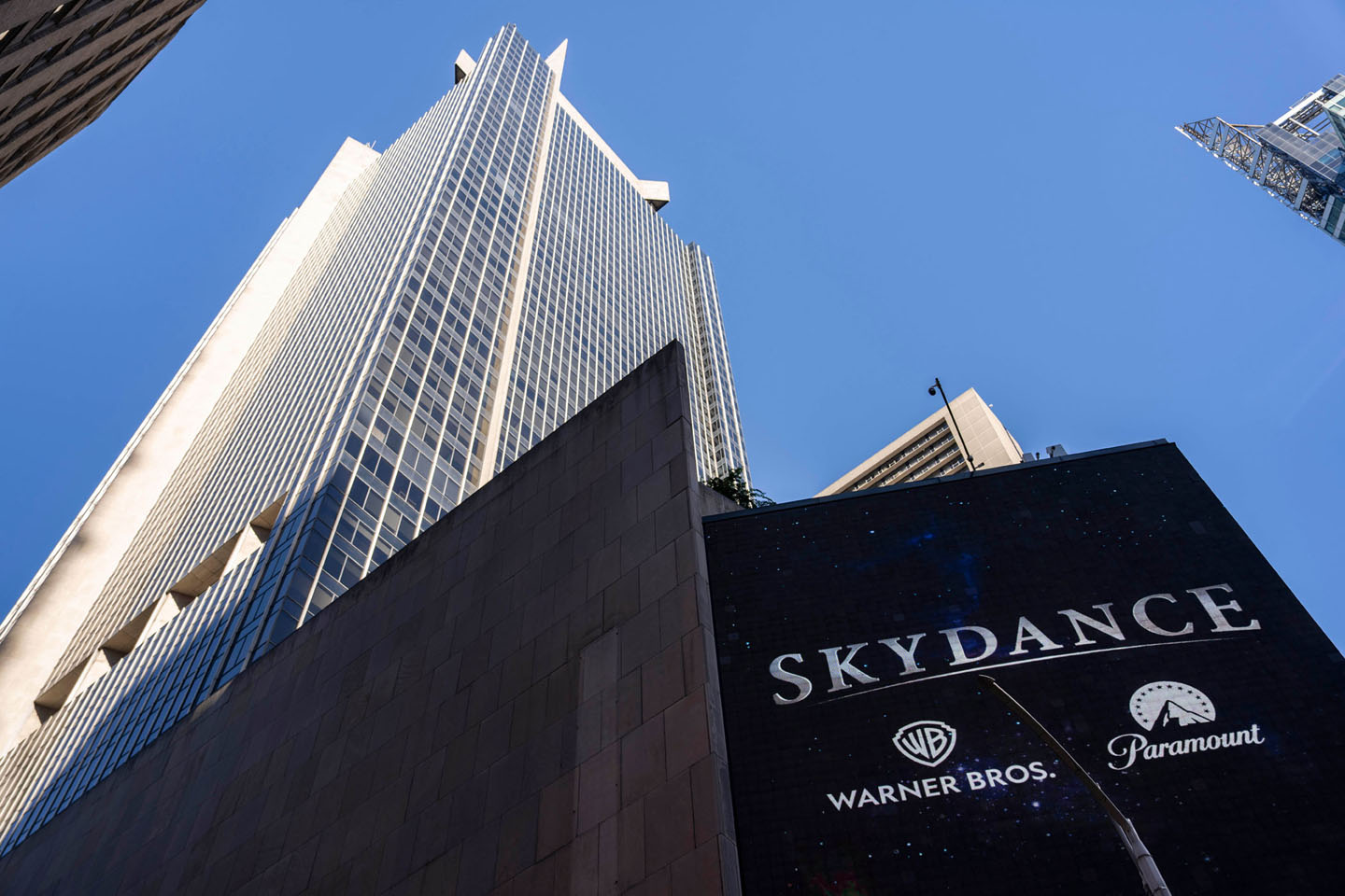 Bilbord Skydance na Tajms skveru