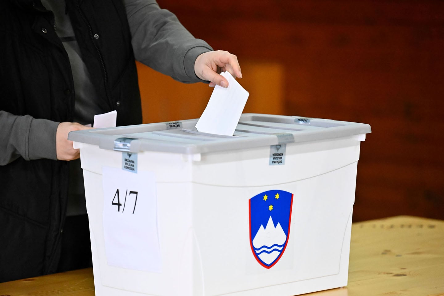 Glasanje u Sloveniji, ilustracija