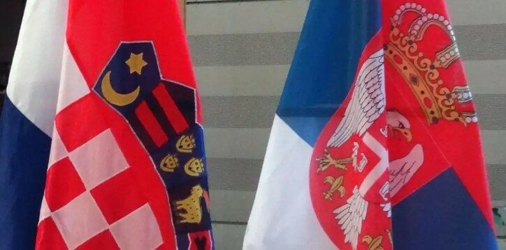 Zastave, Hrvatska, Srbija