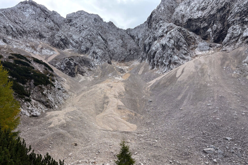Topljenje glečera na Triglavu, Slovenija