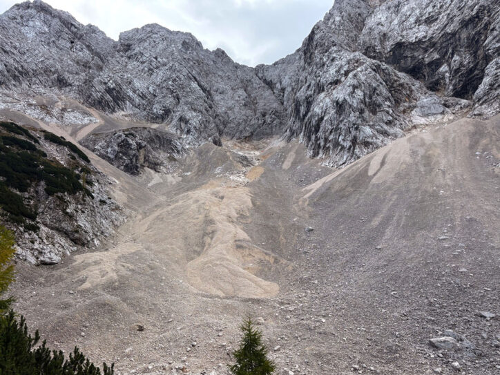 Topljenje glečera na Triglavu, Slovenija