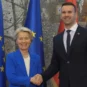 Ursula fon der Lajen i Milojko Spajić