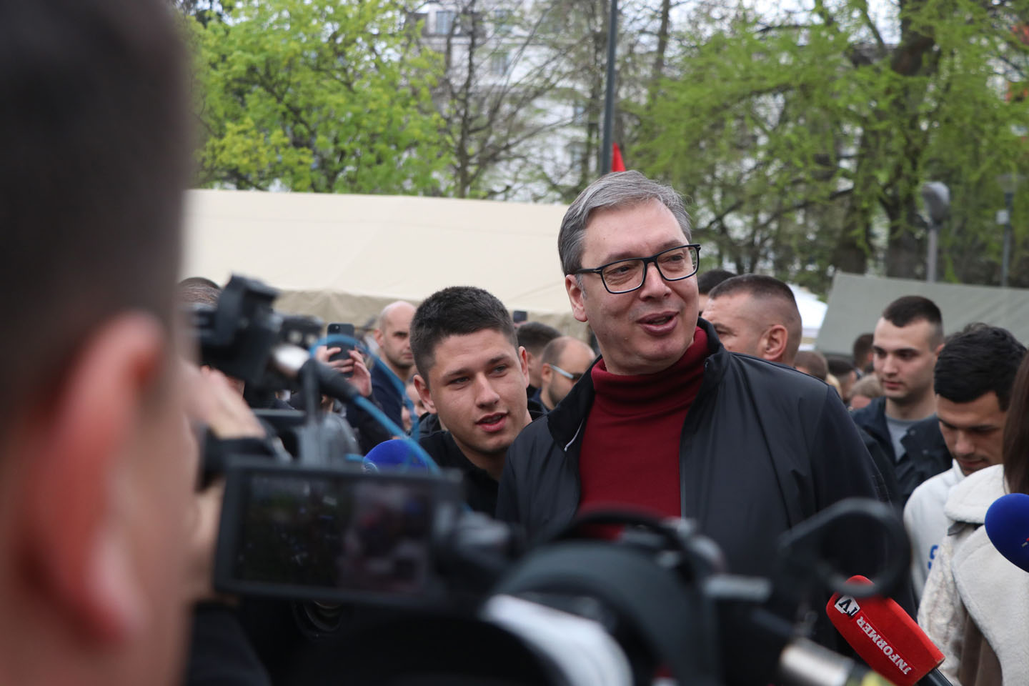 Aleksandar Vučić obilazi Ćacilend