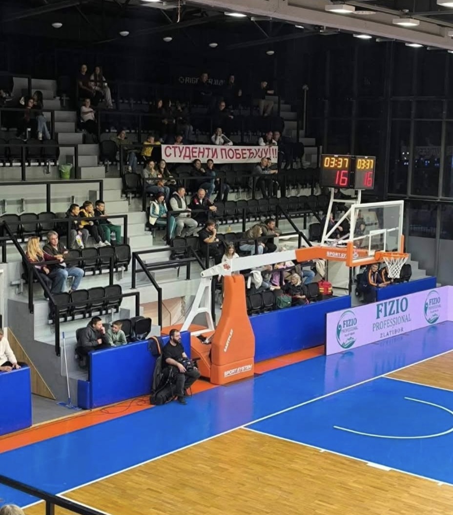 Transparent Studenti pobeđuju u hali na Zlatiboru, utakmica Zlatibor - Živinice